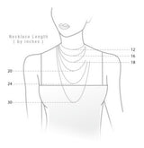 Oro Blanco De 14 K 8-8.5 Mm Aaa Collar De Perlas Cultivadas