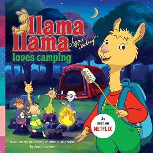 Llama Loves Camping