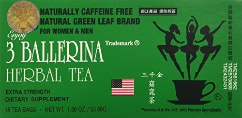 3 Ballerina Diet Tea Extra Strength Para Hombres Y Mujeres