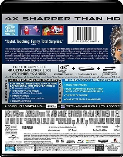 Cantar [blu-ray]