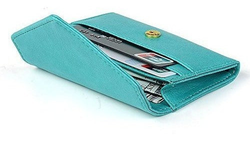 Funda para tarjetas de crédito, tarjetero para damas
