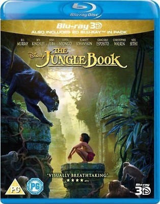 El libro de la selva blu-ray 3d