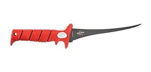cuchillo con mango antideslizante y de acero inoxidable