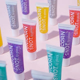 Brillo de labios con brillo holográfico