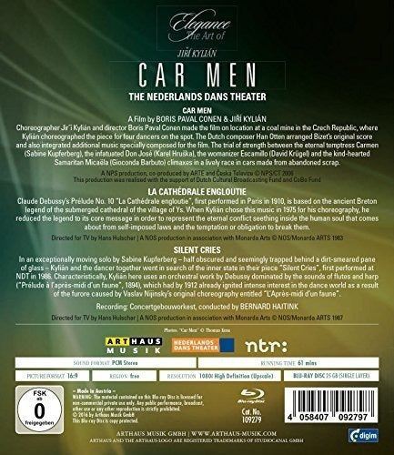 Jiri Kylian: Car Men blu-ray