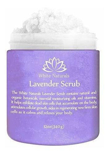 Exfoliante Corporal De Lavanda, Orgánico suave