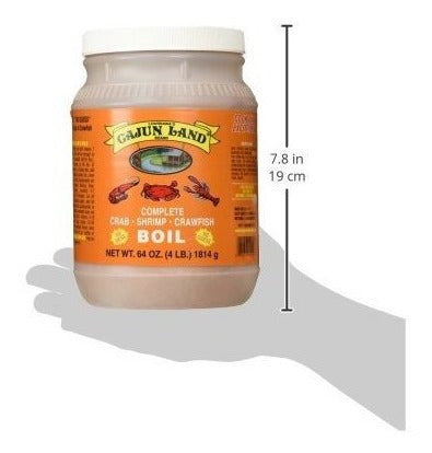 Cajun Land Cangrejo Camarones Cangrejo Hervir Completo 4 Lbs