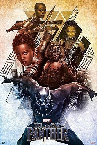 Black Panther - Marvel Movie Poster / print