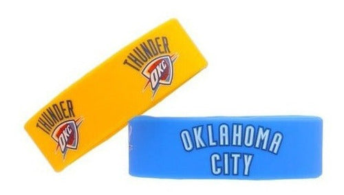 Pulsera De Goma De Silicona Nba Oklahoma City Thunder,
