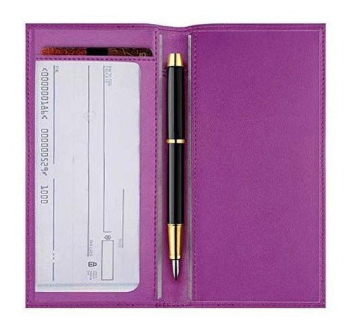 Cartera De Registro De Cuero