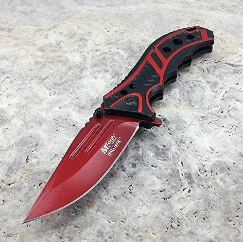 Cuchillo De Bolsillo Plegable Rojo