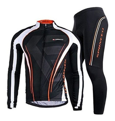 Camiseta De Ciclismo De Manga Larga Para Hombre