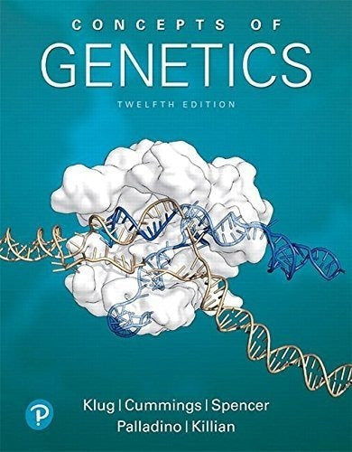 libro de Conceptos De Genética de la 12ª Edición