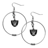 Pendientes De Aro De Los Oakland Raiders De La Nfl