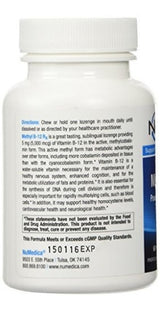 Numedica  Metil B12 Rx  60 Pastillas