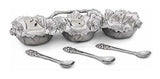 Arthur Court Designs Servidor De Aluminio 3 Senos
