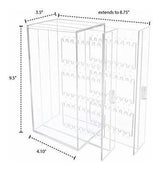 Soporte para pendientes de 2 cajones