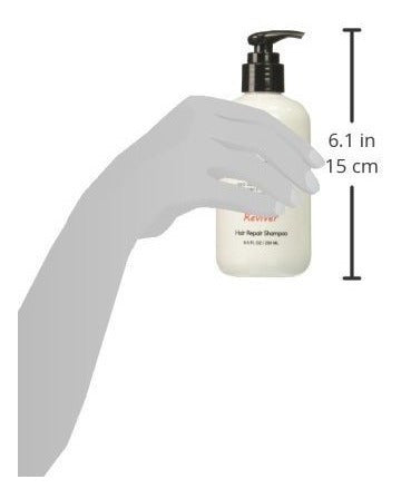 Champú reparador para el cabello, 8.5 onzas