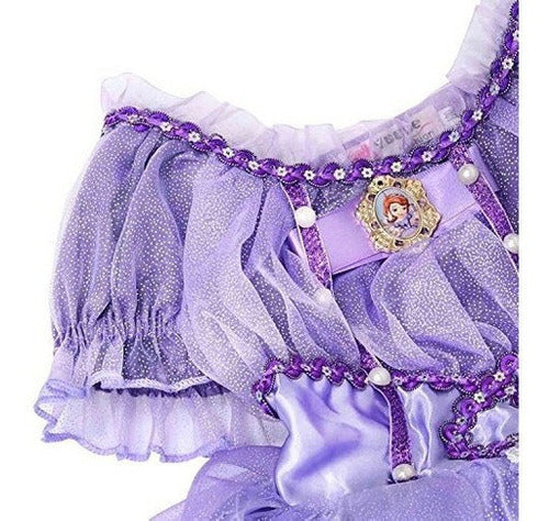 Loel Sofia Deluxe Princess Custome Dress Para 6-7 Años