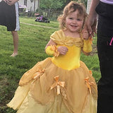 Belle Disfraces Vestir Fiesta Niñas Princesa Cosplay