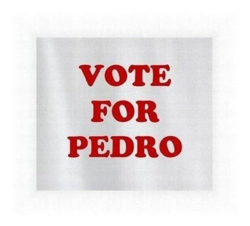 Zerogravitee Vote For Pedro Camiseta De Manga Corta