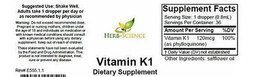 Gotas De Vitamina K