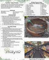 Piedra De Malaquita World Of Wood, Incrustación Triturada