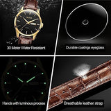 Reloj De Cuarzo De Aleación Para Hombre