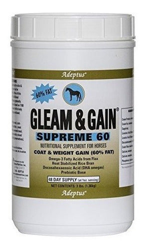 Adeptus Nutrition Gleam And Gain Supremo 60 Eq Suplementos