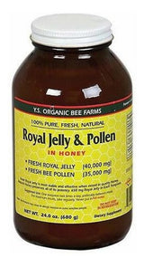 Jalea Real Fresca + Polen De Abeja, Mezcla De Miel
