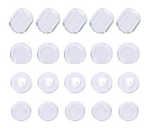 Maxdot 100 Unidades 4 Tamaño Almohadillas De Aretes