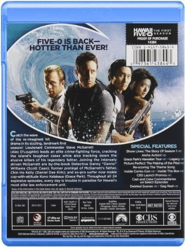 Hawaii Five-0: Temporada 1 [blu-ray]