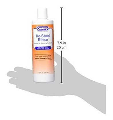 Enjuague Para Mascotas Davis De-shed, 12 Oz