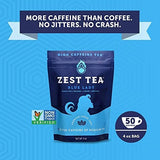 Zest Tea Energy Blends: Blue Lady Black Flavor