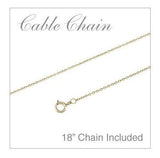 Colgante Ovalado De Oro Amarillo De 14 K Con Rubí Y