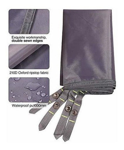 Lona Impermeable Para Carpa De Camping Redcamp - 95 X83