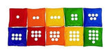 Bolsas de frijoles de nailon con número 1-10