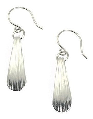 Mini Pendientes De Plata En Aluminio Plateado