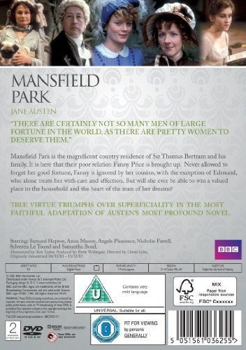 Mansfield Park (reenvasado) [dvd] [1983]
