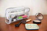 Bolsa de maquillaje transparente / bolsa de viaje / bolsa de