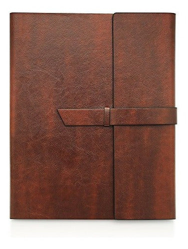 Carpeta De Cartera De Cuero Padfolio De Gallaway: Perfecta