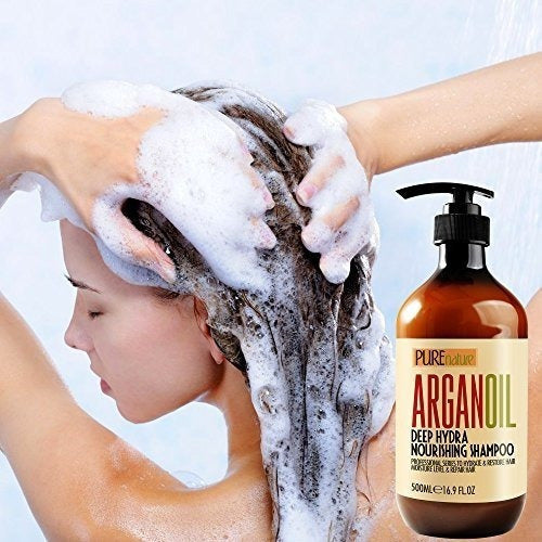 Champú De Aceite De Argán Marroquí.Sin Sulfato Orgánico