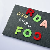 letras Adhesivo