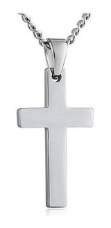 Cruz Collar Plata Mujer Colgante
