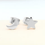 Elbluvf Pendientes De Acero Inoxidable Para Mujer