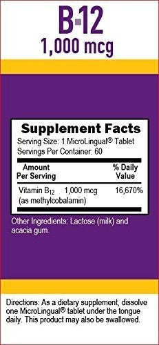 Multivitamínico B12 De Metilcobalamina B12 De Superior