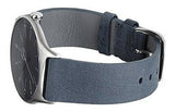 Reloj unisex extraplano en plateado  negro