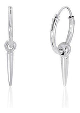 Pendientes Largos De Aro Y Triángulo