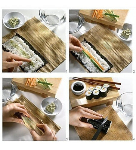 Kit de preparación de sushi T Tossow Para Principiantes