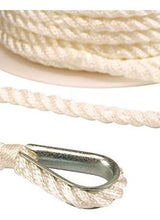 Línea De Anclaje De Nylon Trenzado con Dedal